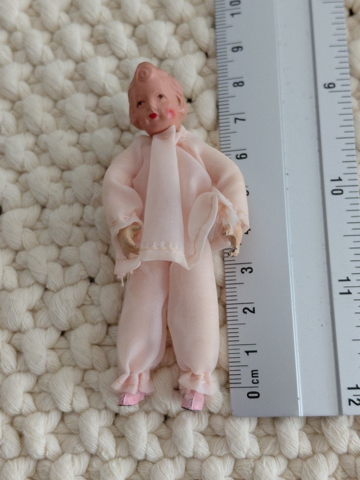 antieke caco popje meisje, Verzamelen, Poppenhuizen en Toebehoren, Ophalen of Verzenden, Zo goed als nieuw, Popje