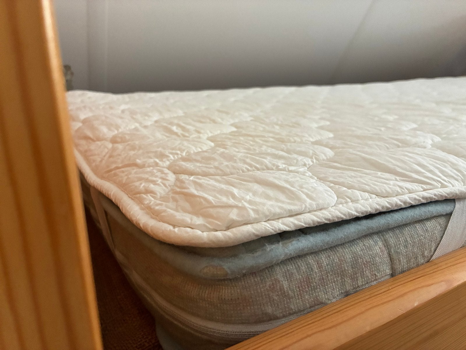 Jysk Dreamzone matrasbeschermer 90x200 cm voor op matras, Ophalen, Zo goed als nieuw, Matrasbeschermer