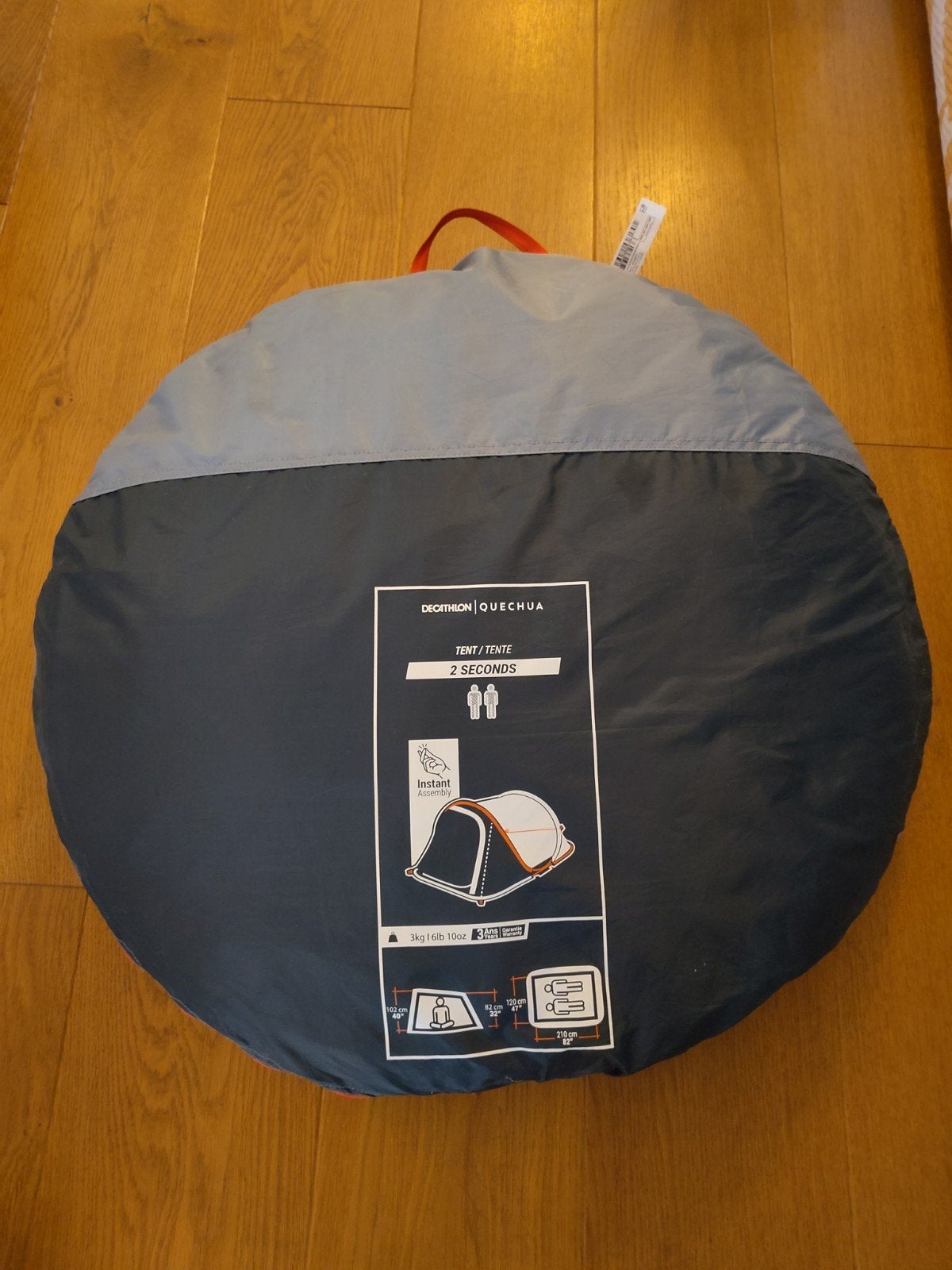 Quechua 2 Seconds Tent - Snel op te zetten tent, Ophalen, Gebruikt, Tot en met 2