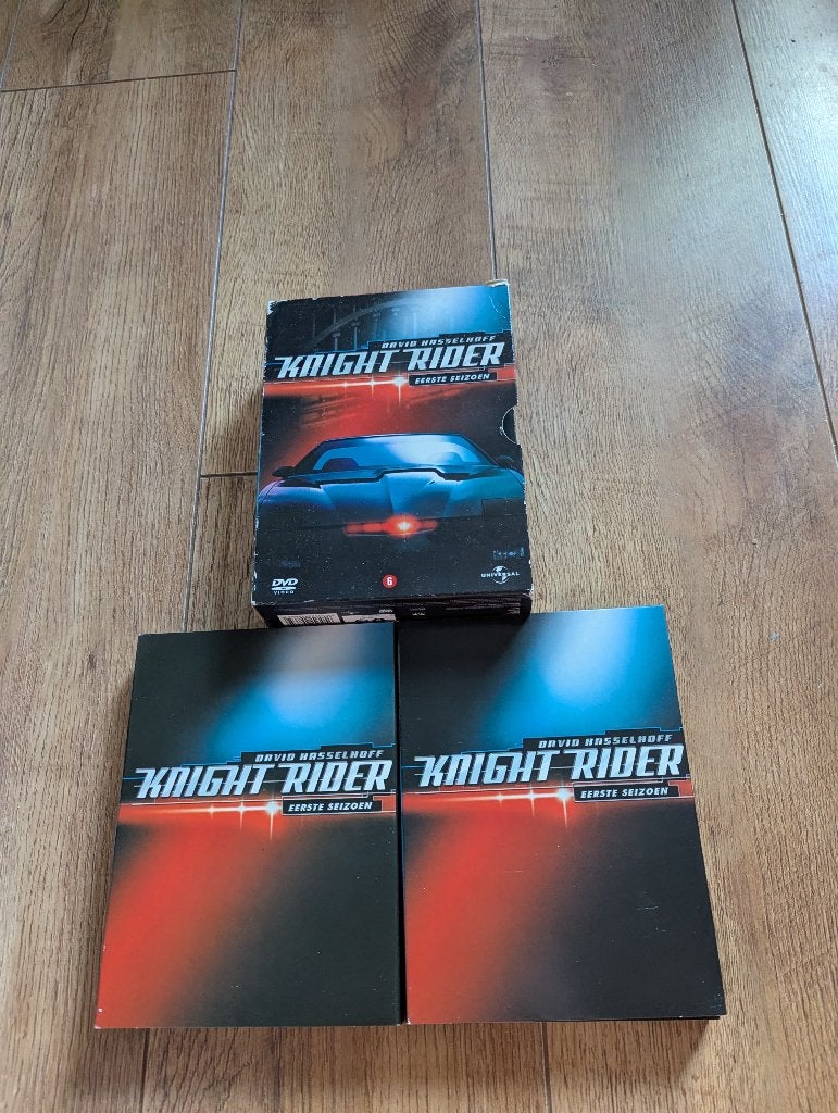Serie the Knight Rider Eerste Seizoen Boxset | Hasselhoff, Cd's en Dvd's, Seizoen 1, Alle leeftijden, Ophalen of Verzenden, Zo goed als nieuw