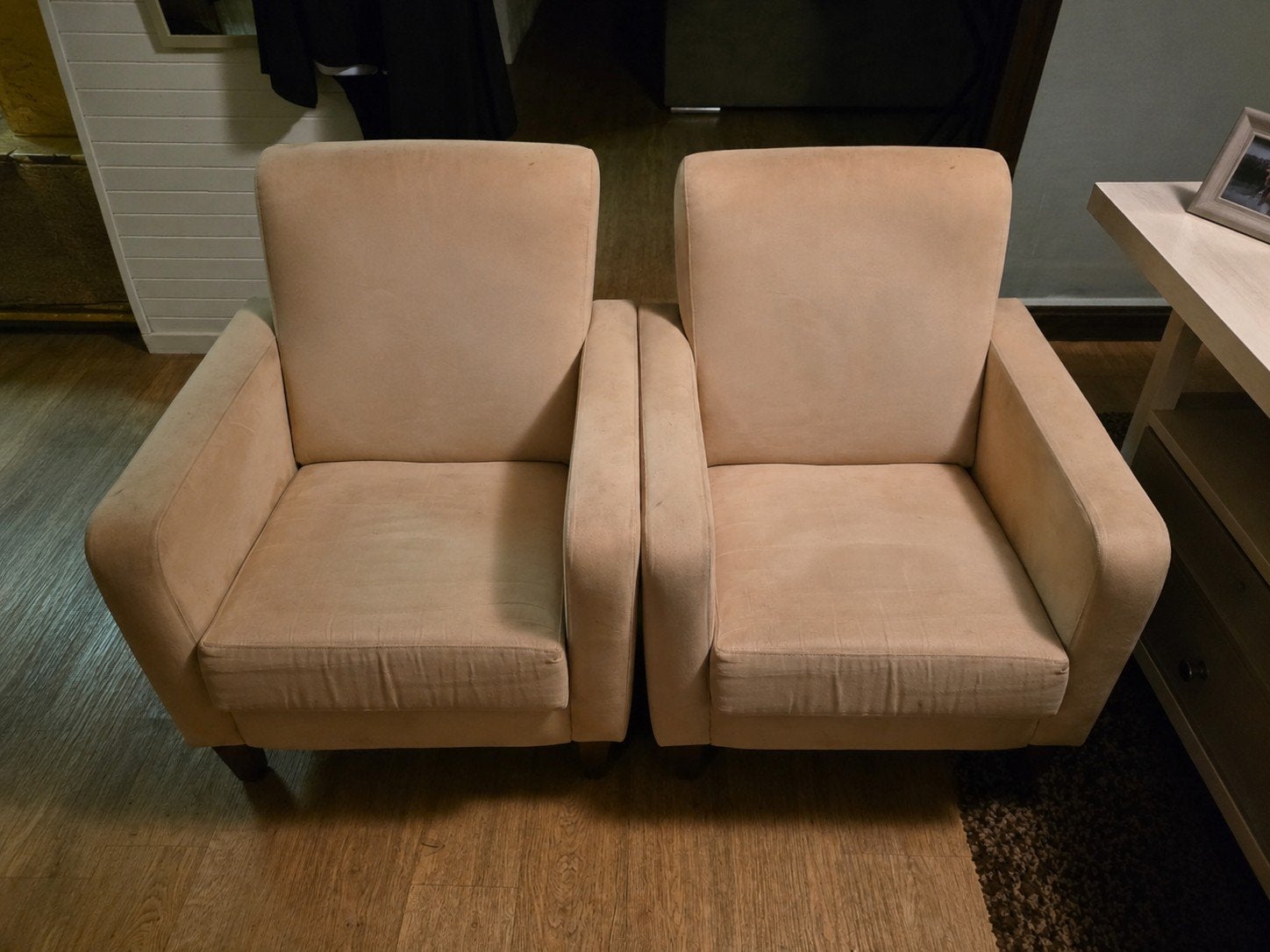 2 mooie Fauteuil stoelen, Eenpersoons, 75 tot 100 cm, Ophalen of Verzenden, Zo goed als nieuw