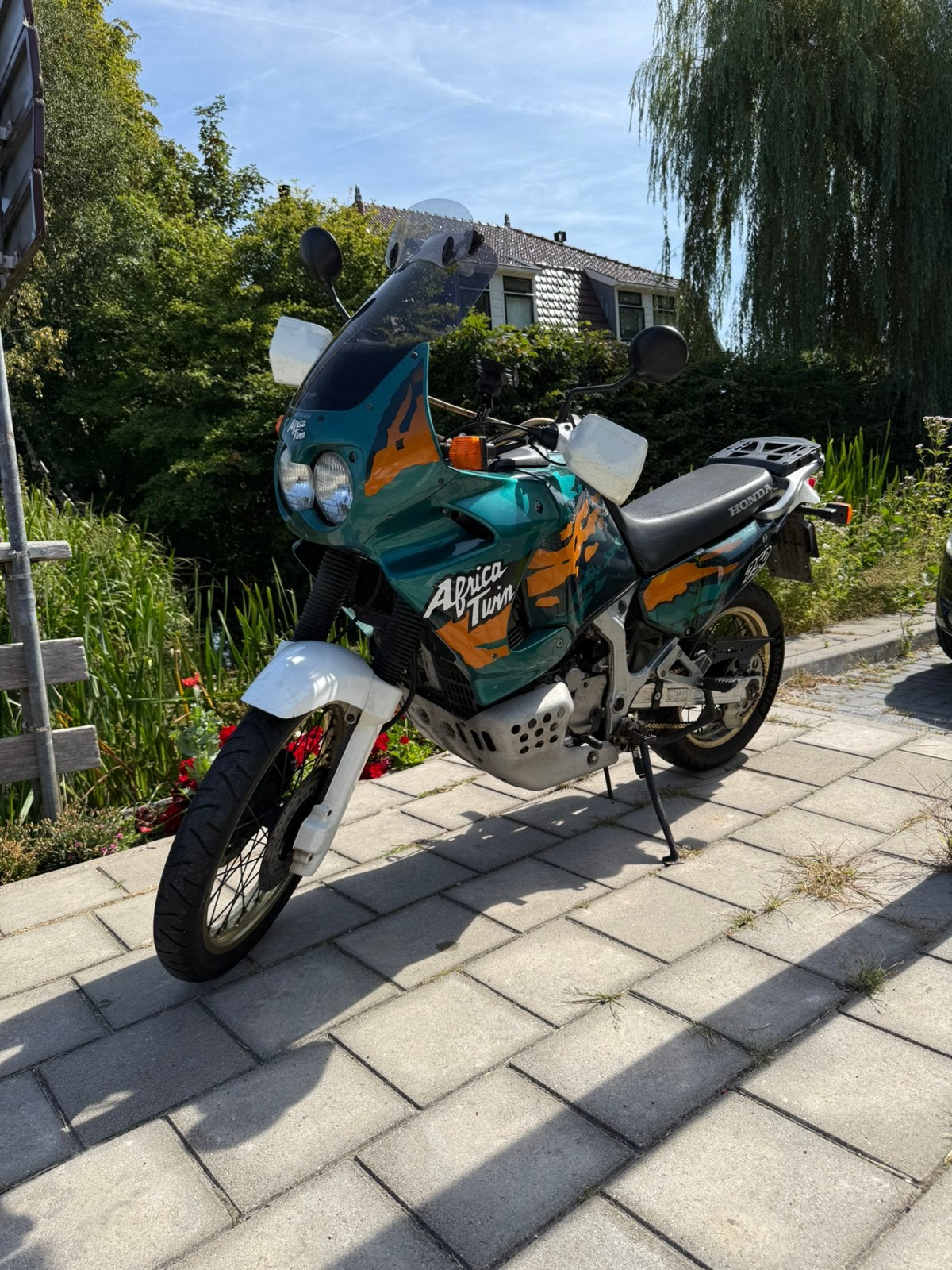 Honda Africa Twin XRV750 RD07, Motoren, 750 cc, Handvatverwarming, 2 cilinders, Motorrijbewijs A