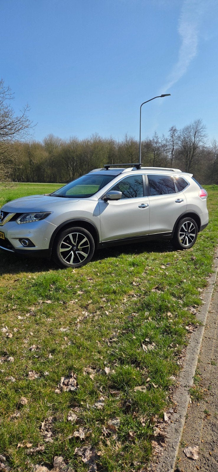 Nissan X-Trail 1.6 Dig-t 163pk 7pl. 2017 Grijs, Voorwielaandrijving, 1618 cc, 1800 kg, Zwart