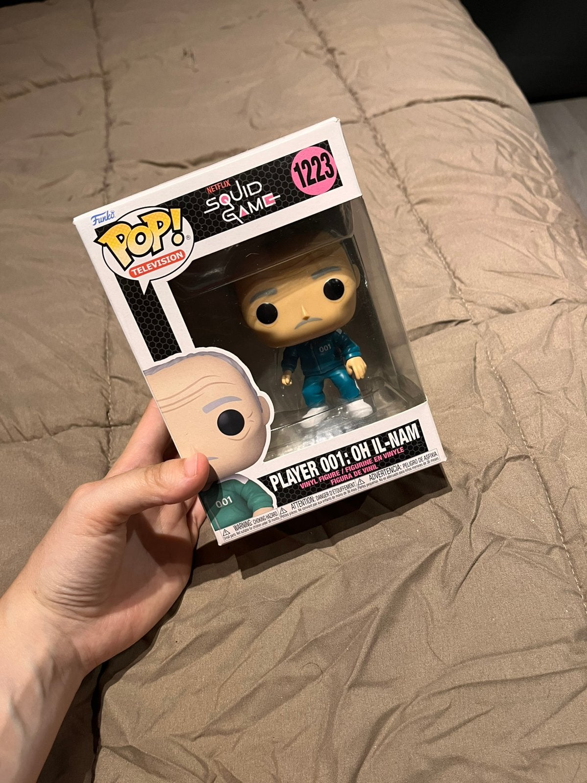 Funko pop squid game player 001, Ophalen of Verzenden, Zo goed als nieuw