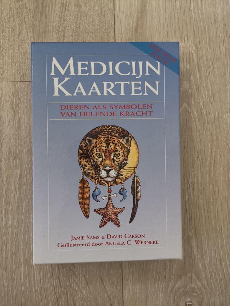 Medicijnkaarten: Dieren als Symbolen van Helende Kracht, Spiritualiteit algemeen, Jamie Sams & David Carson, Overige typen, Ophalen of Verzenden
