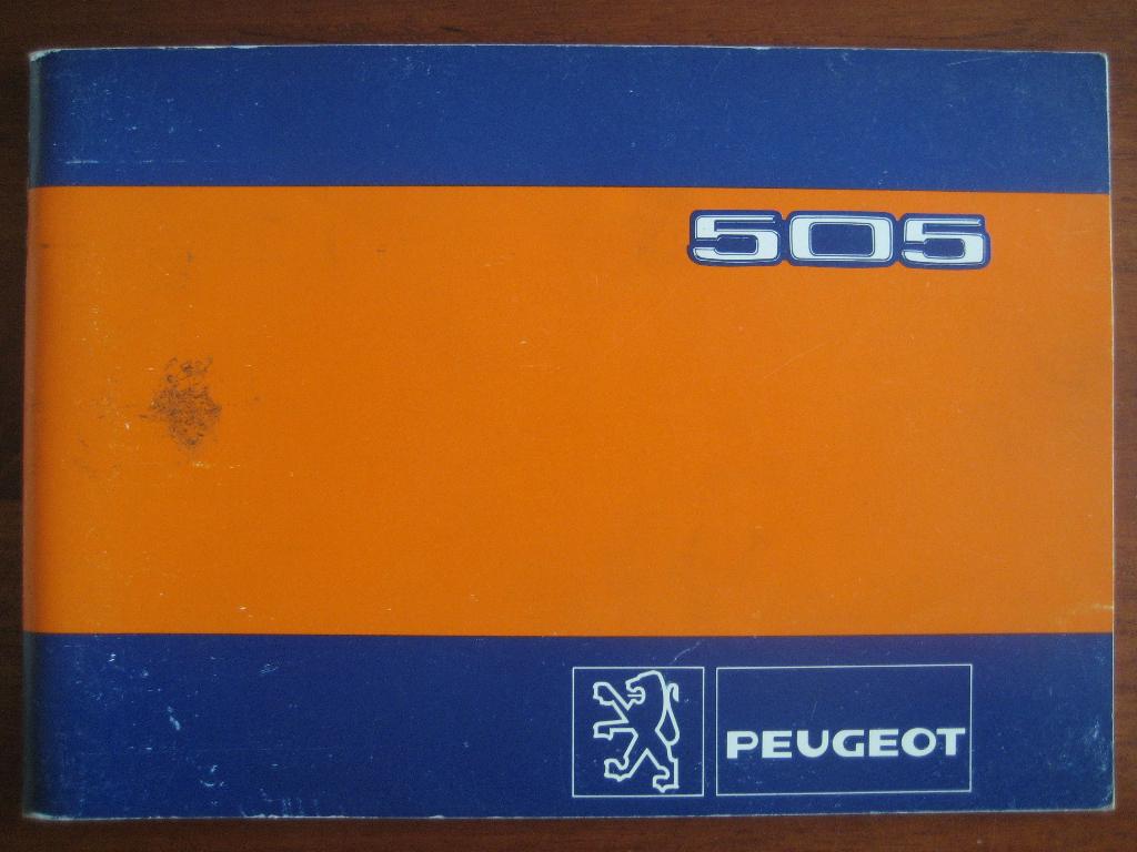 Peugeot 505 instructieboekje (1982), Ophalen of Verzenden