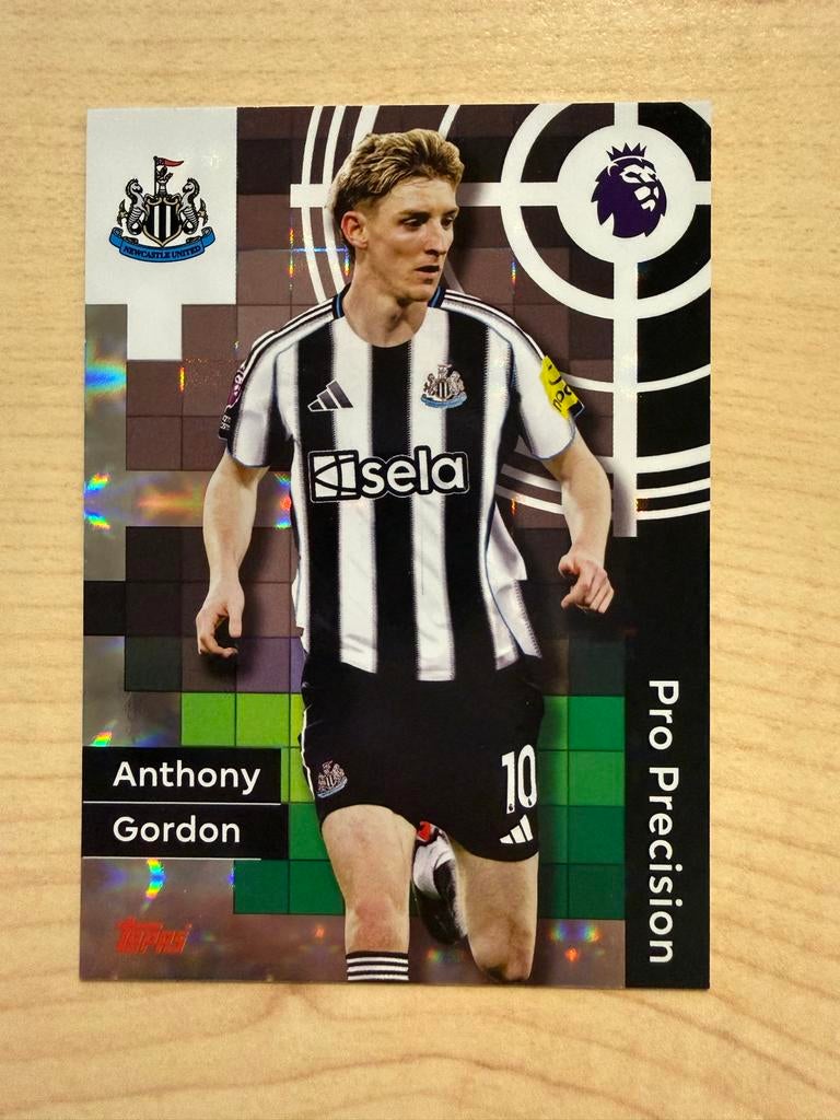 Topps Premier League Anthony Gordon Pro Precision Kaart, Ophalen of Verzenden, Nieuw, Buitenlandse clubs, Spelerskaart
