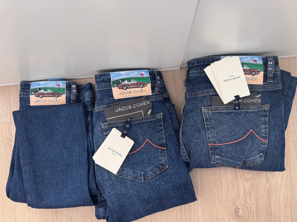 Jacob Cohen Bard Jeans Porsche MT 30/33/34 - Nieuw 2026, Nieuw, Overige maten, Jacob Cohen, Verzenden