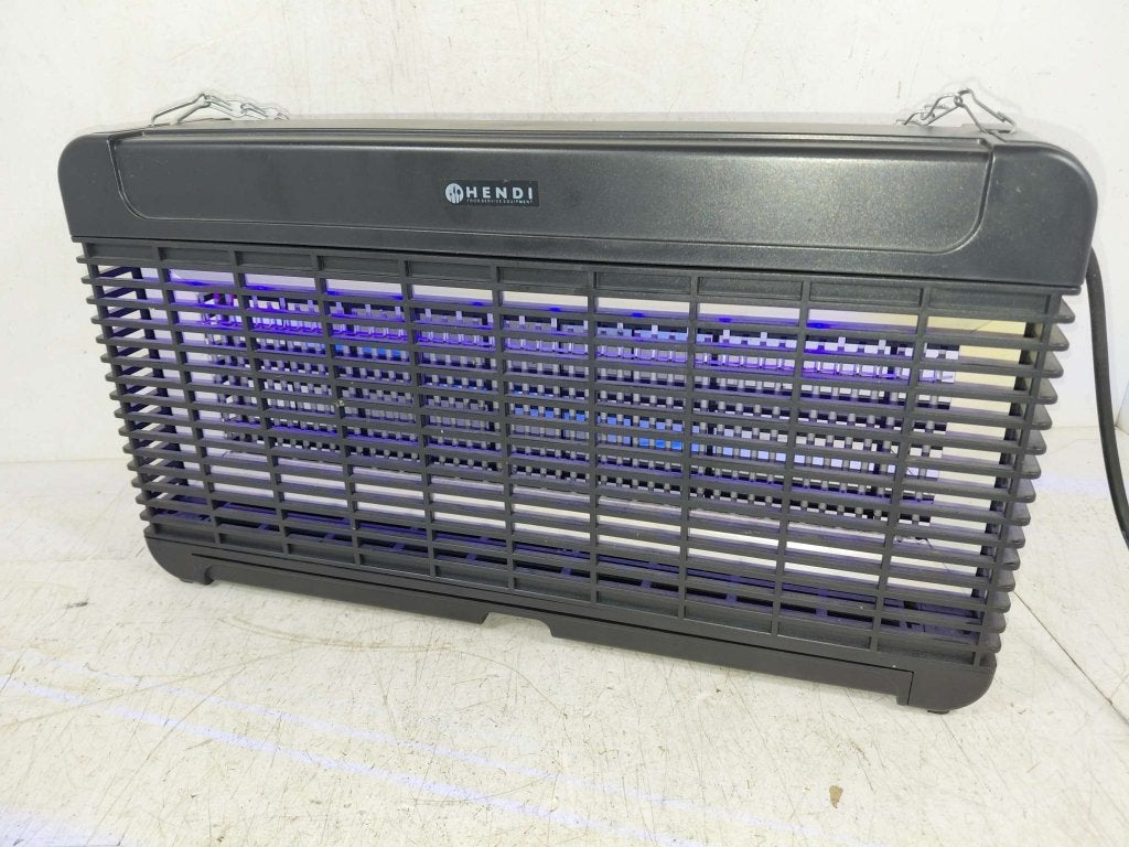 Hendi LED Insectenverdelger, vliegenlamp, Insectenlamp., Gebruikt, Zwart, Niet ingevuld, Overige fittingen