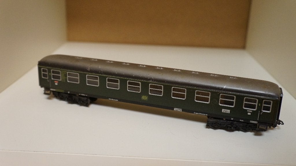 Märklin H0 4023 - D-trein Rijtuig 1e klasse DB (Groen), Wisselstroom, Gebruikt, Wagon, Ophalen of Verzenden