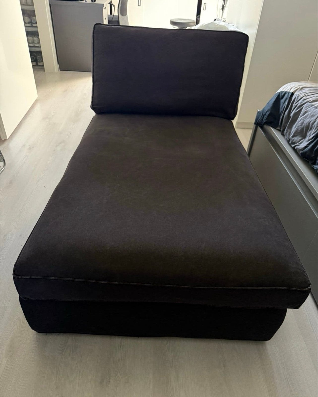 IKEA Kivik Chaise longue - Zwart, Ophalen, Gebruikt, Stof