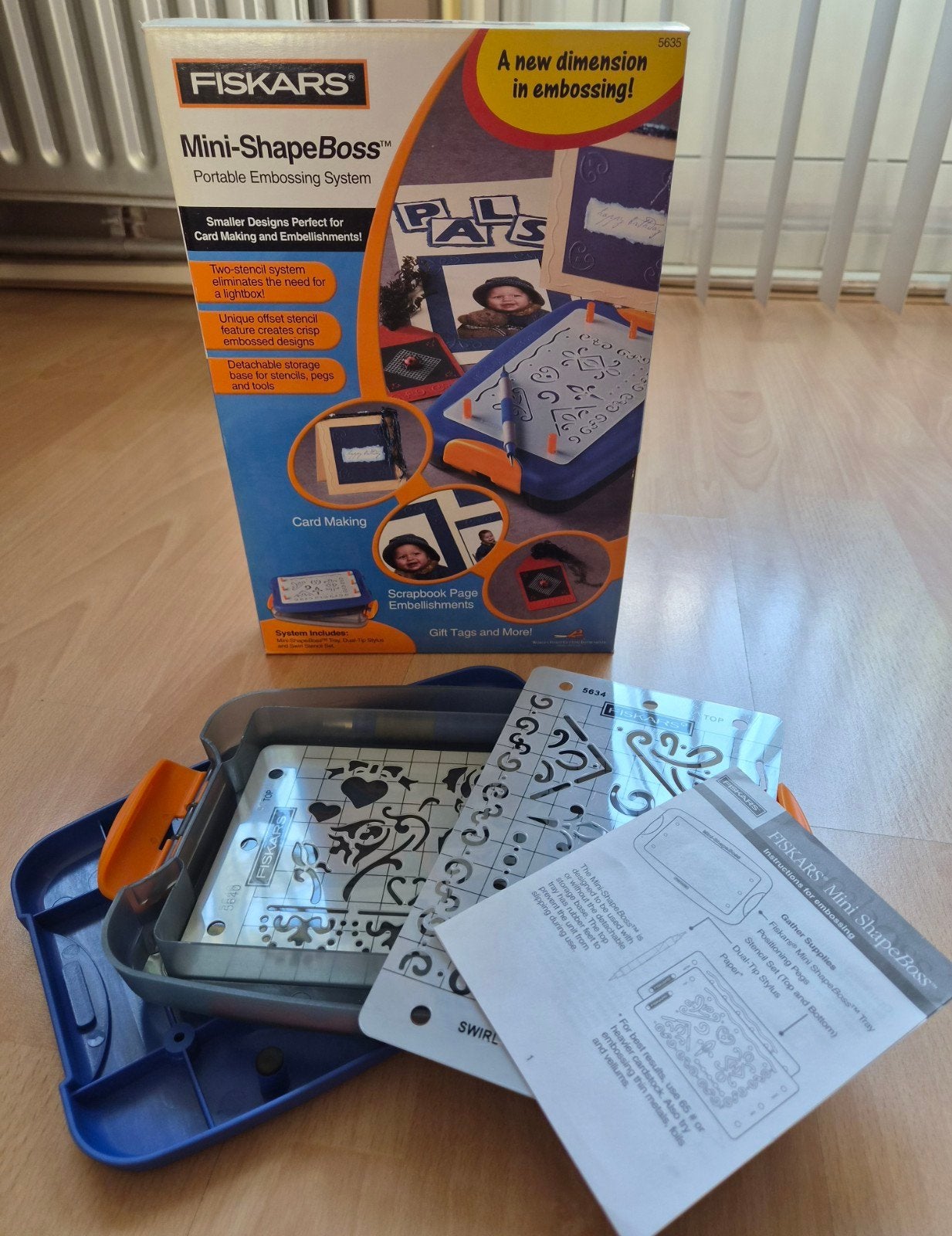 Mini embossing set, Ophalen, Nieuw