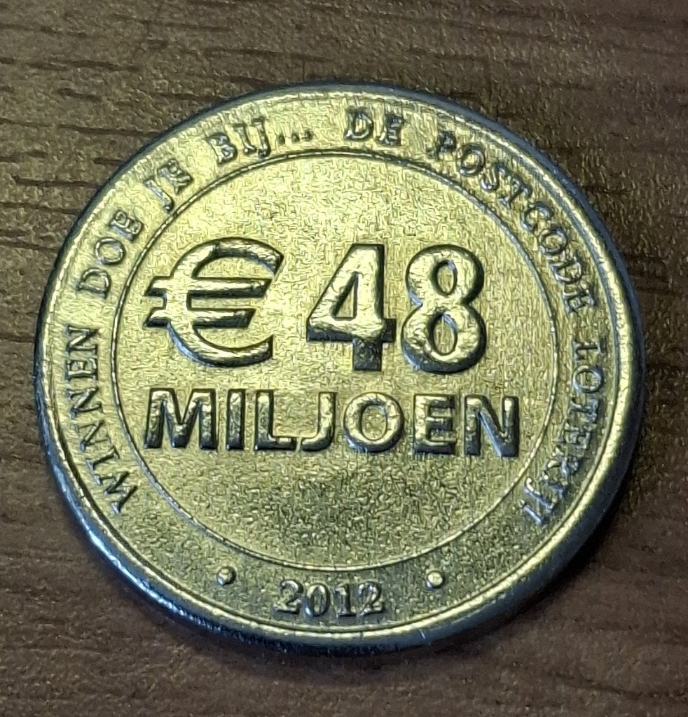 winkelwagenmuntje Postcodeloterij, Verzamelen, Verzenden