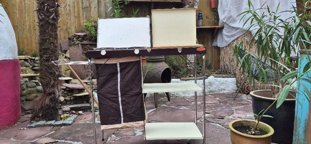 campingtafel retro, Ophalen, Gebruikt, Campingtafel