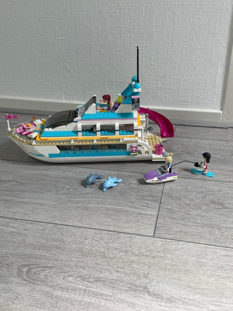 Lego Friends 41015 Dolfijn cruiser, Kinderen en Baby's, Speelgoed | Duplo en Lego, Lego, Friends, Ophalen of Verzenden, Complete set
