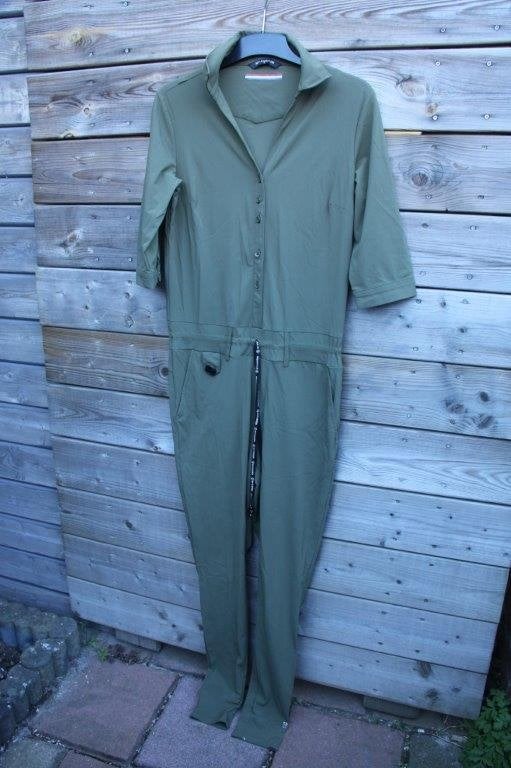 Jumpsuit kaki My Pashion mt S Vaste prijs, Kleding | Dames, Jumpsuits, Ophalen of Verzenden, Zo goed als nieuw, Maat 36 (S), Groen