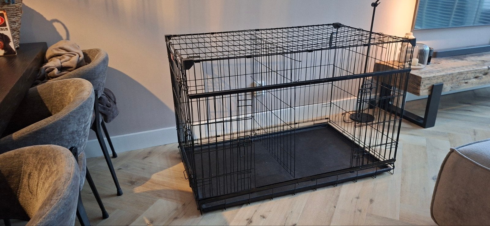 Lucky Dog Hondenbench, Dieren en Toebehoren, Ophalen, Gebruikt, 110 cm of meer, 65 tot 100 cm