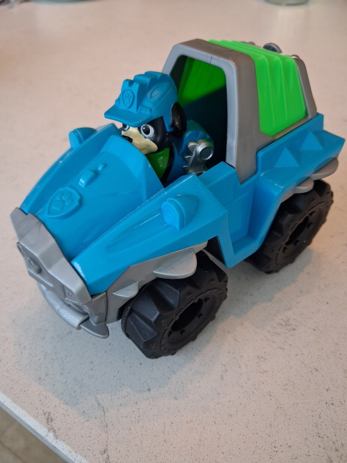 Paw Patrol Jungle Cruiser met Tracker figuur, Ophalen of Verzenden, Zo goed als nieuw