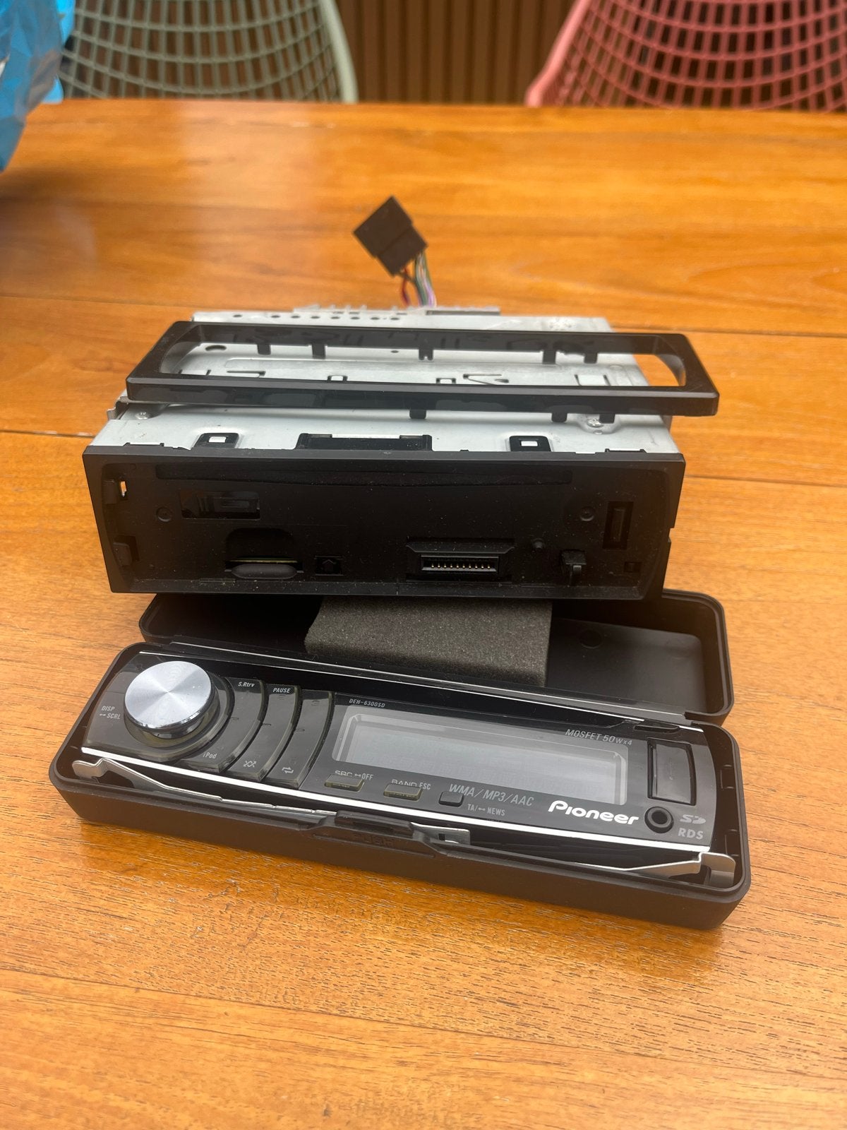 Pioneer DEH-6300SD Autoradio CD speler met SD-kaartlezer, Auto diversen, Autoradio's, Ophalen of Verzenden, Gebruikt