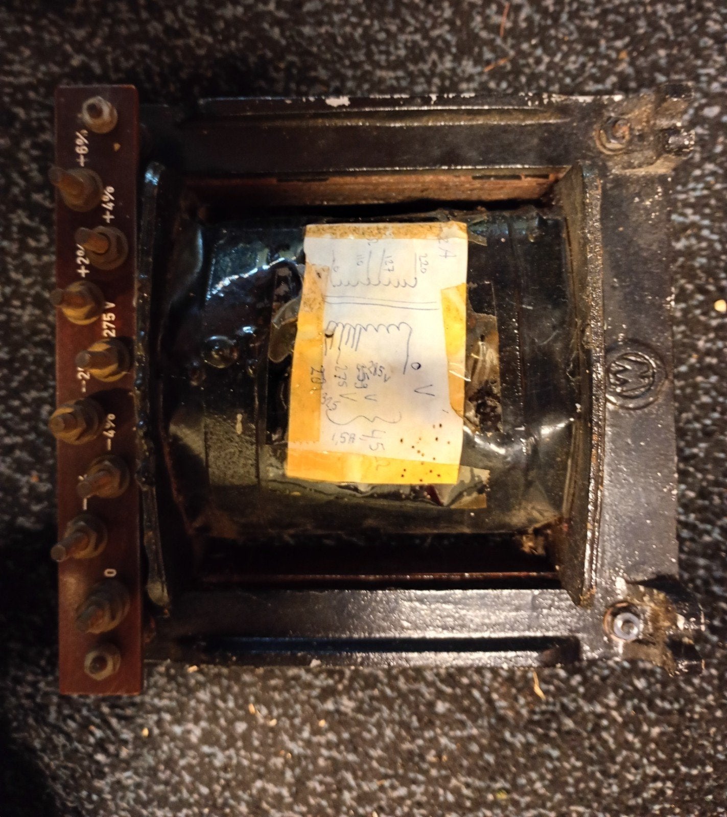 Vintage Transformator 275V - Gebruikt, Ophalen of Verzenden