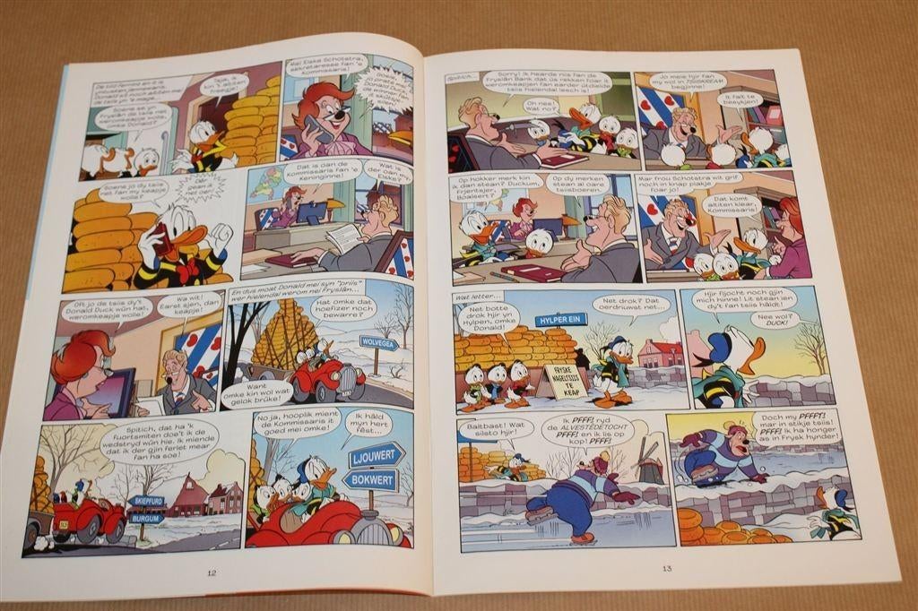 Donald Duck — In het Fries, Speciale Uitgave, Boeken, Eén stripboek, Ophalen of Verzenden, Zo goed als nieuw