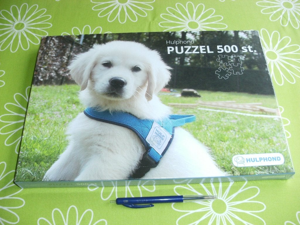 Nieuw in seal: Hulphond puzzel 500 stukjes, Ophalen of Verzenden, 500 t/m 1500 stukjes, Nieuw, Legpuzzel