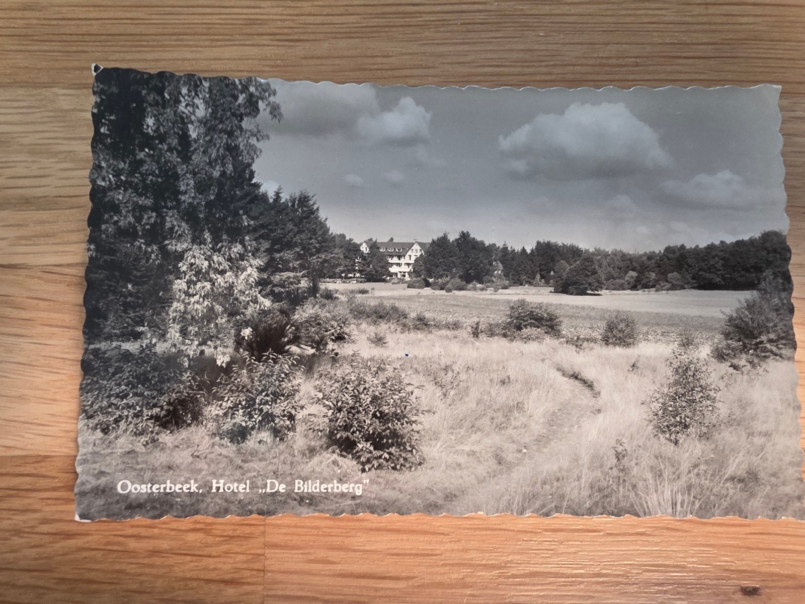 Ansichtkaart Oosterbeek Hotel De Bilderberg, Verzamelen, Ansichtkaarten | Nederland, Ophalen of Verzenden, 1960 tot 1980, Gelopen