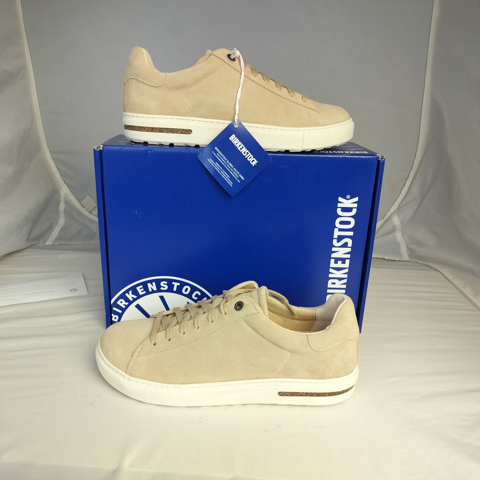 Birkenstock Bend Low Sandcastle suède sneakers, maat 39, Kleding | Dames, Beige, Nieuw, Ophalen of Verzenden, Sneakers of Gympen