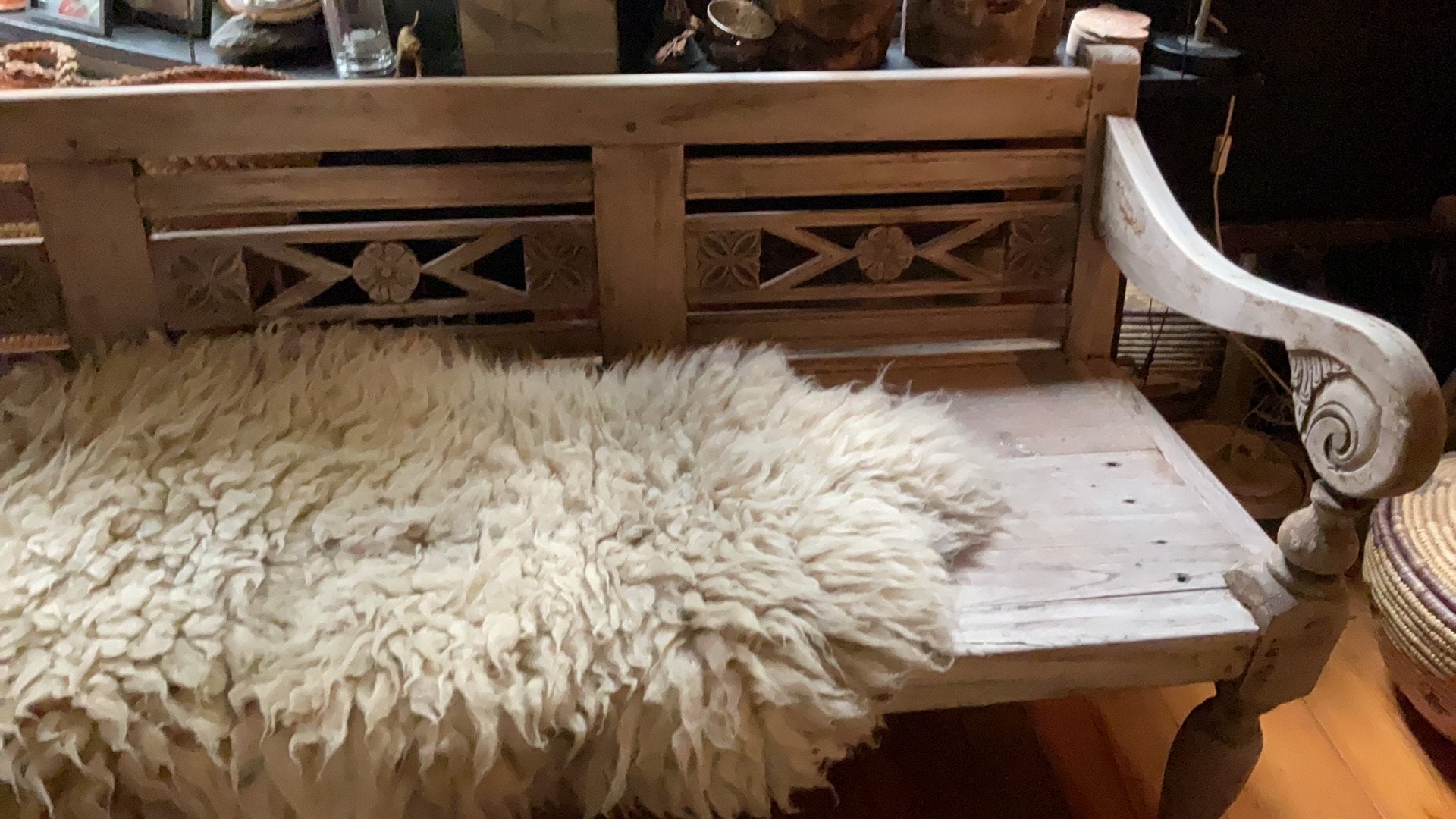 HOUTEN TUINBANK breed 190 diep 56, Ophalen