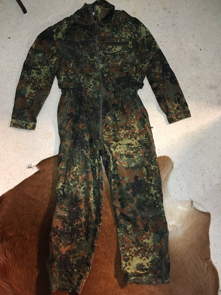 Bundeswehr tank overall flecktarn, Ophalen of Verzenden, Landmacht, Duitsland, Kleding of Schoenen