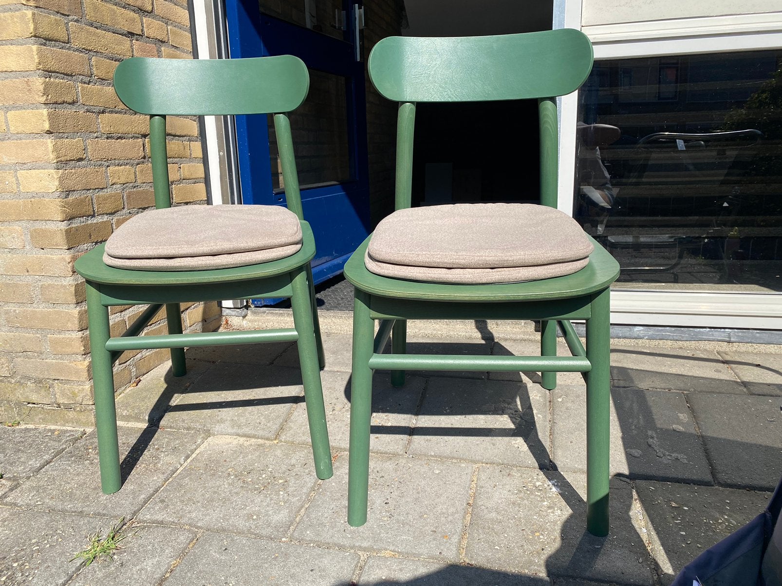 2x eetkamer stoel Ikea (Rönninge), Huis en Inrichting, Twee, Overige kleuren, Ophalen of Verzenden, Zo goed als nieuw