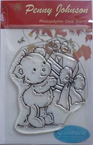 Diverse leuke clearstamps Penny Johnson stempel stamp, Verzenden, Nieuw, Clearstamp