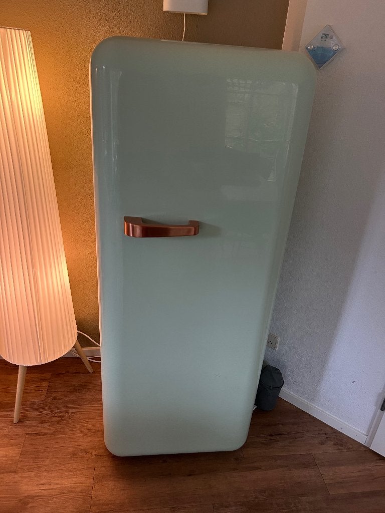 Retro koelkast van Create, Witgoed en Apparatuur, Ophalen, 200 liter of meer, Zo goed als nieuw, 140 tot 160 cm