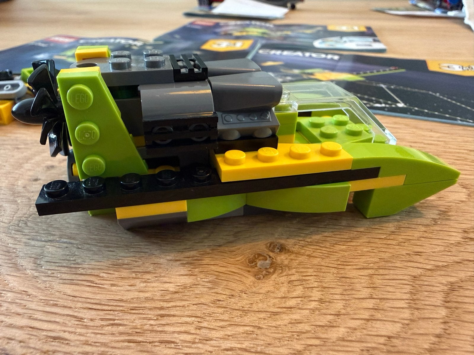 LEGO Creator 31092 Hovercraft/Helikopter/Vliegtuig 3-in-1, Ophalen of Verzenden, Zo goed als nieuw, Overige merken