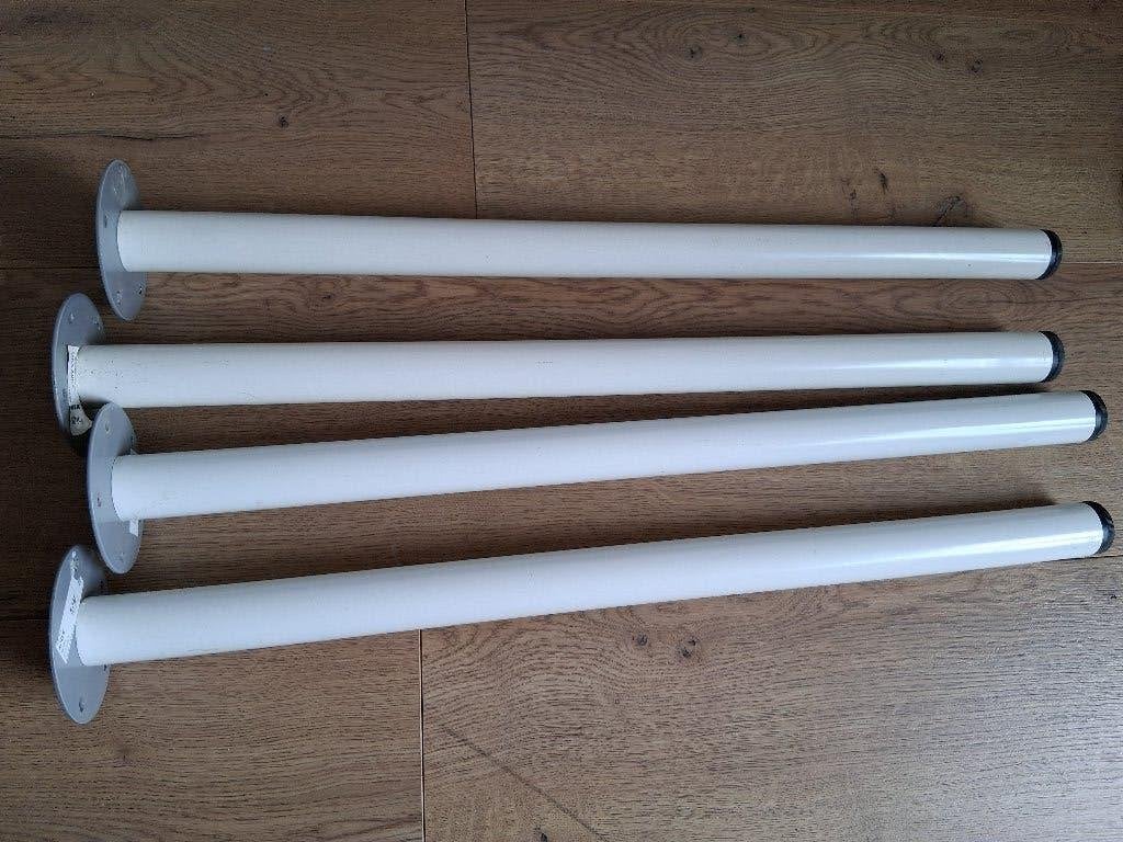 tafelpoten en tafelblad, Ophalen, Gebruikt, 50 tot 100 cm, Rechthoekig