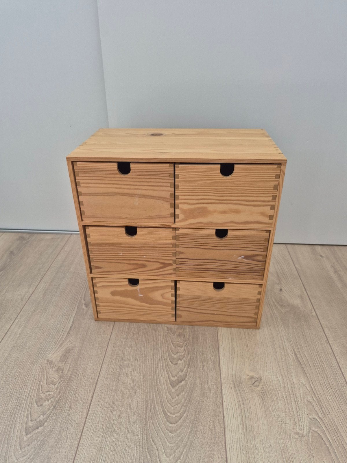 IKEA Moppe ladekastje met 6 laden, Ophalen, Minder dan 50 cm, Gebruikt, 5 laden of meer