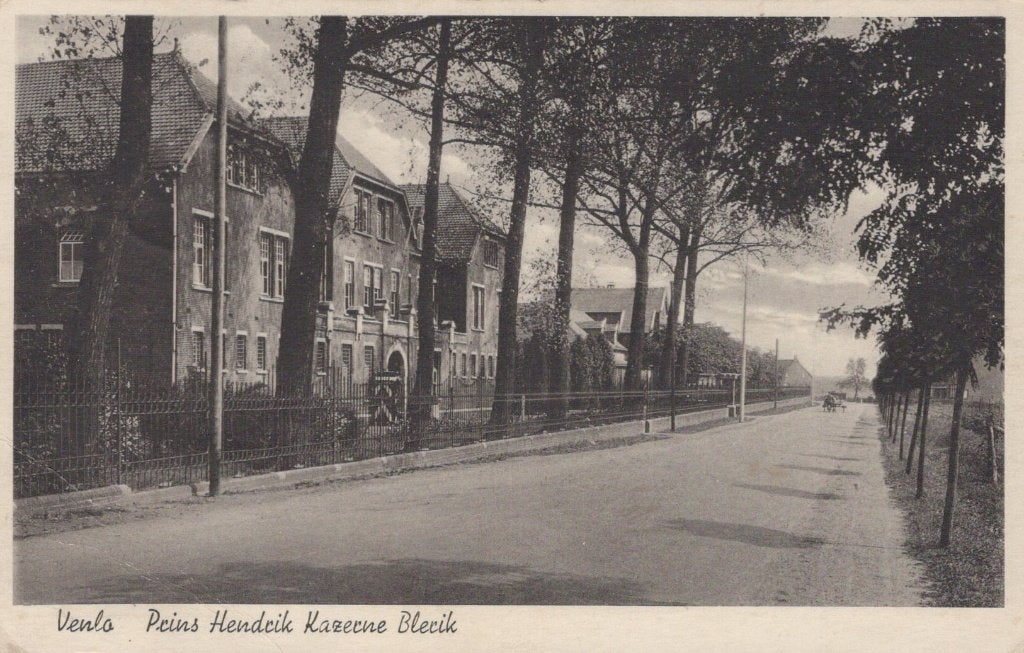 VENLO -  BLERIK - 1942 -  Prins Hendrik militaire kazerne, Verzenden, 1940 tot 1960, Gelopen, Limburg