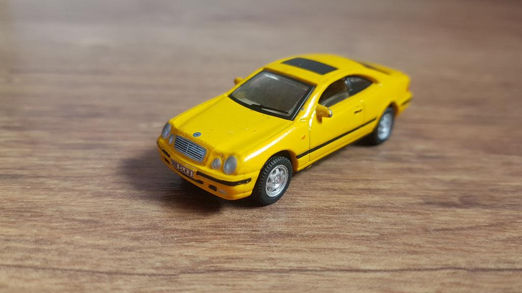 Mercedes-Benz CLK Klasse Coupé (C208, 1996-2003) Modelauto, Ophalen of Verzenden, Gebruikt, Auto