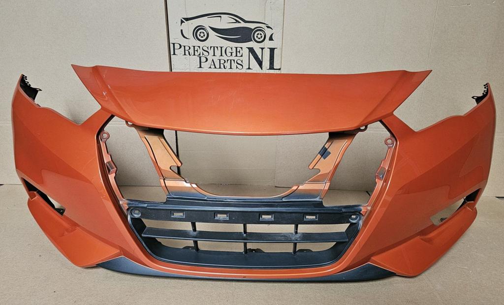 Voorbumper Nissan Micra 5 V K14 ORGINEEL BUMPER bj.2016-2022, Auto-onderdelen, Carrosserie en Plaatwerk, Bumper, Voor, Gebruikt