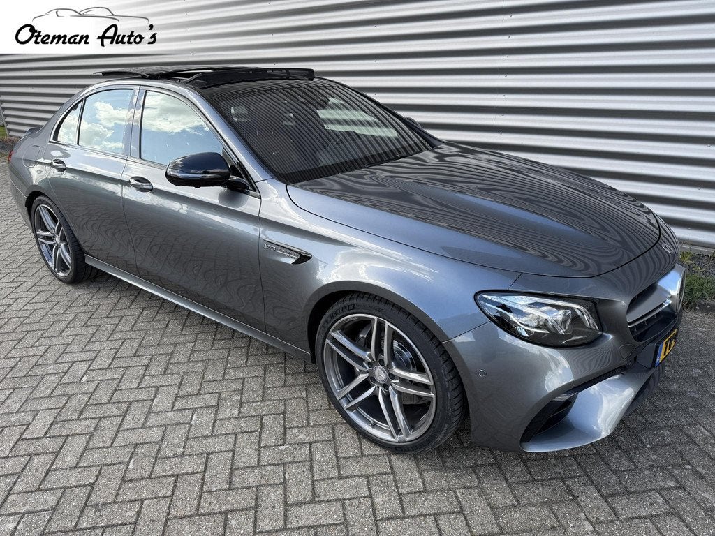 Mercedes-Benz E-klasse AMG E 63 4MATIC E63 1e Lak Pano Burme, Auto's, Mercedes-Benz, Automaat, Gebruikt, Bedrijf, Vierwielaandrijving