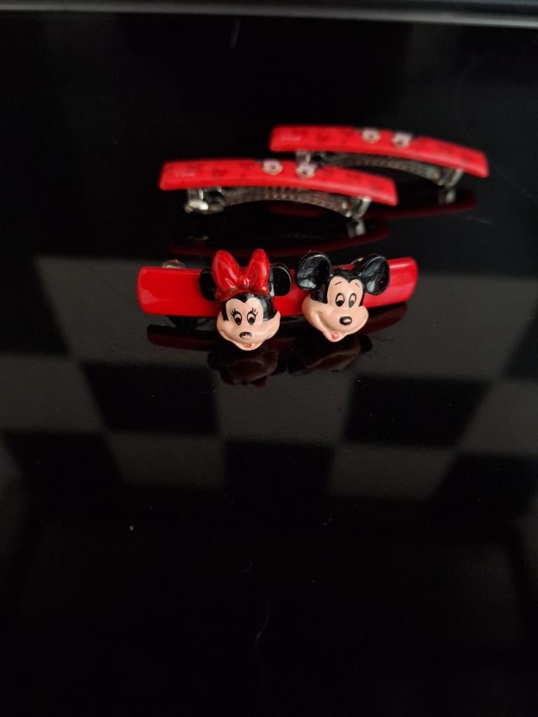 Set haarspeldjes Mickey Mouse, Ophalen of Verzenden, Nieuw, Haarspeld