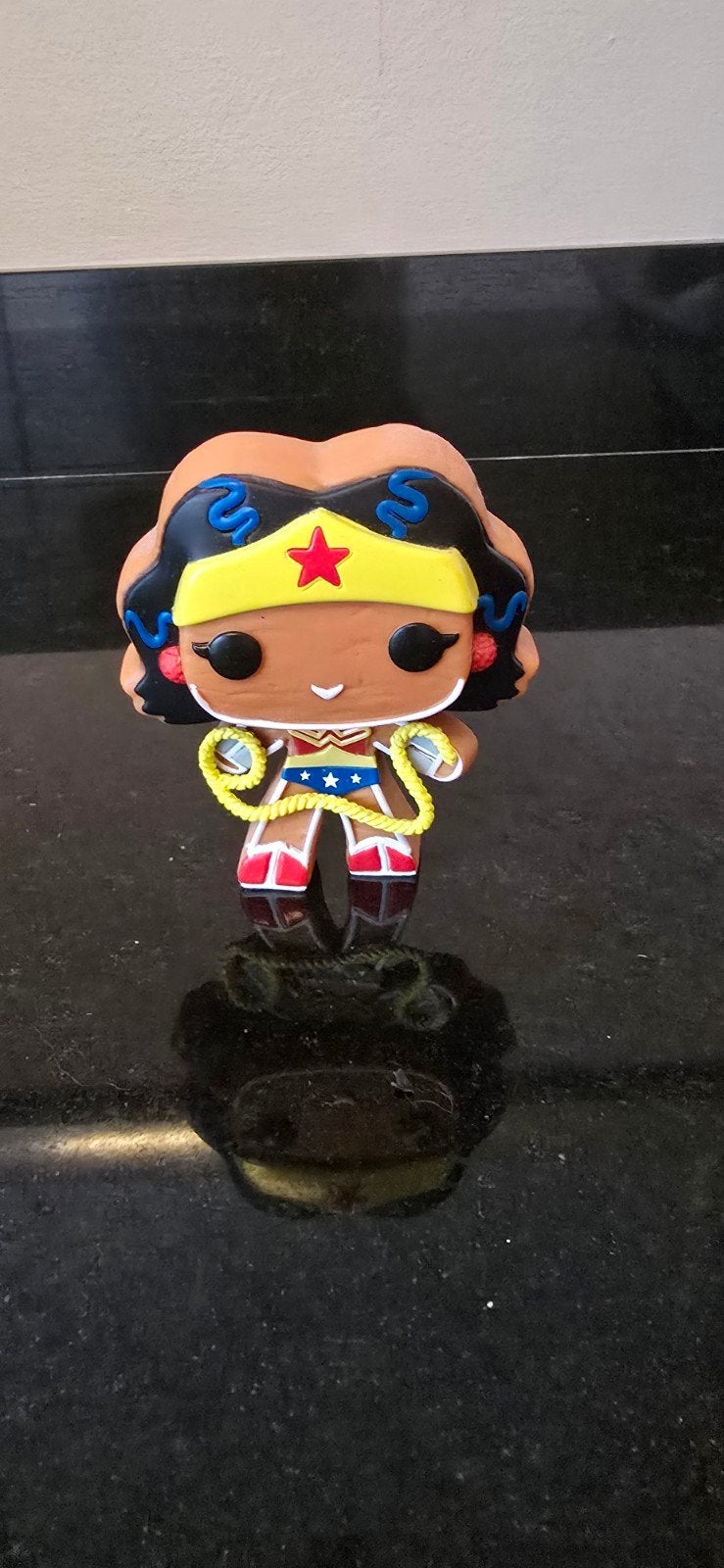 Wonder Woman Funko Pop! Gingerbread Editie, Ophalen of Verzenden, Zo goed als nieuw