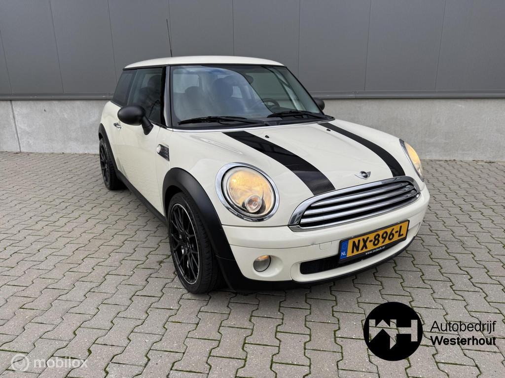 Mini Mini 1.4 One Anniversary MK II Airco Cruisecontrol, Auto's, Mini, Voorwielaandrijving, Gebruikt, 4 stoelen, Bedrijf