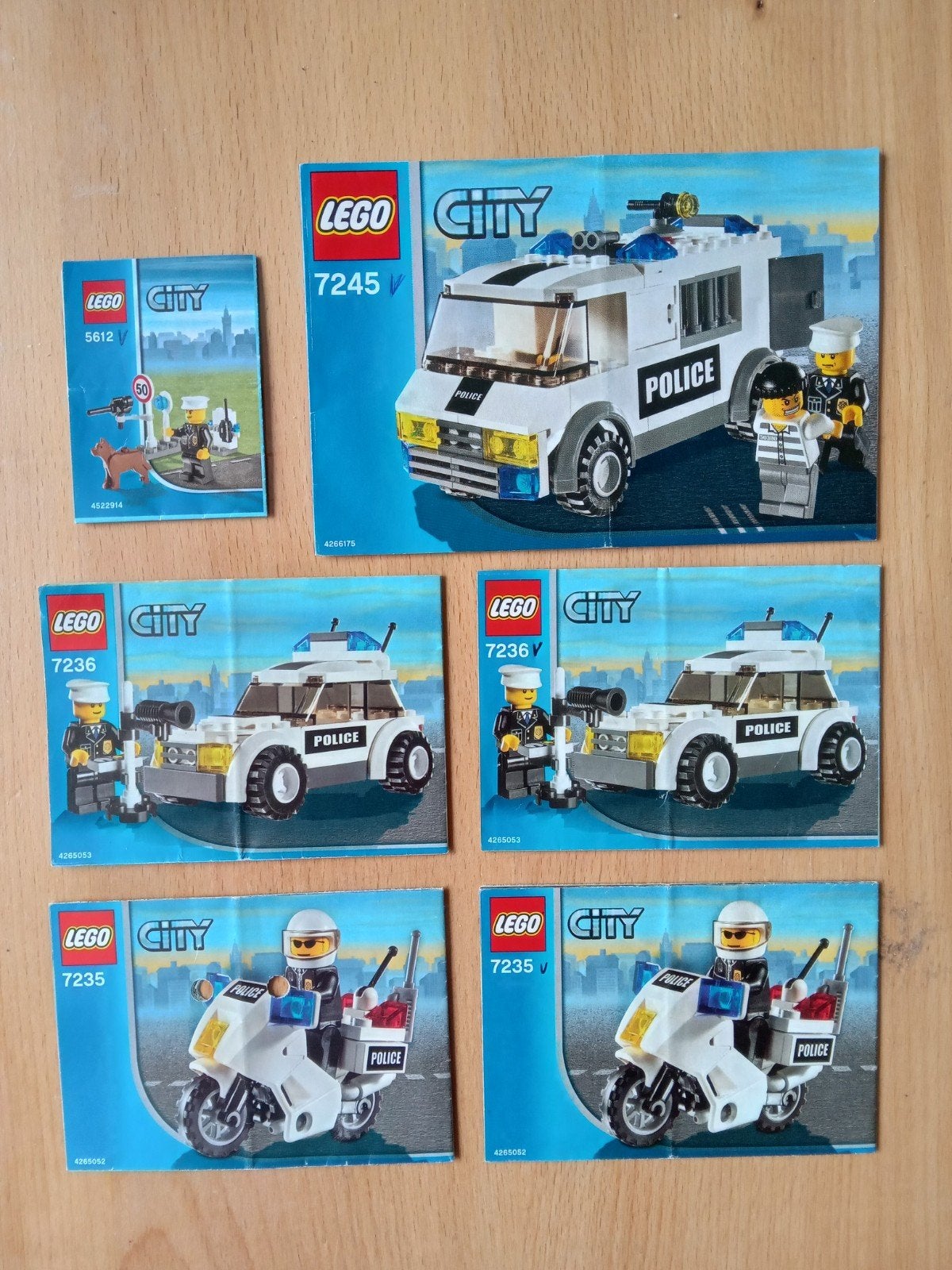 diverse LEGO City BOEKJES, Lego, Accessoire, Ophalen of Verzenden, Inclusief instructies