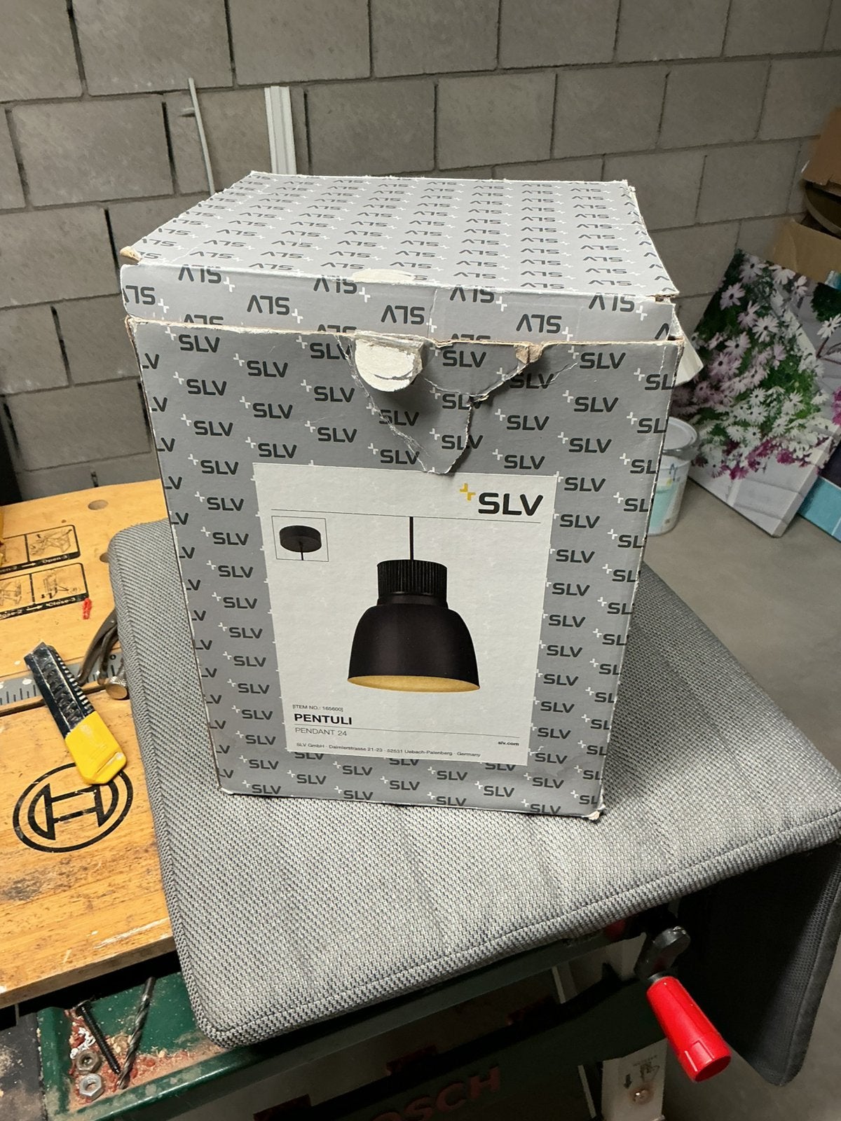 Hanglamp zwart met LED module, Huis en Inrichting, Ophalen of Verzenden, Nieuw, Metaal, Overige fittingen