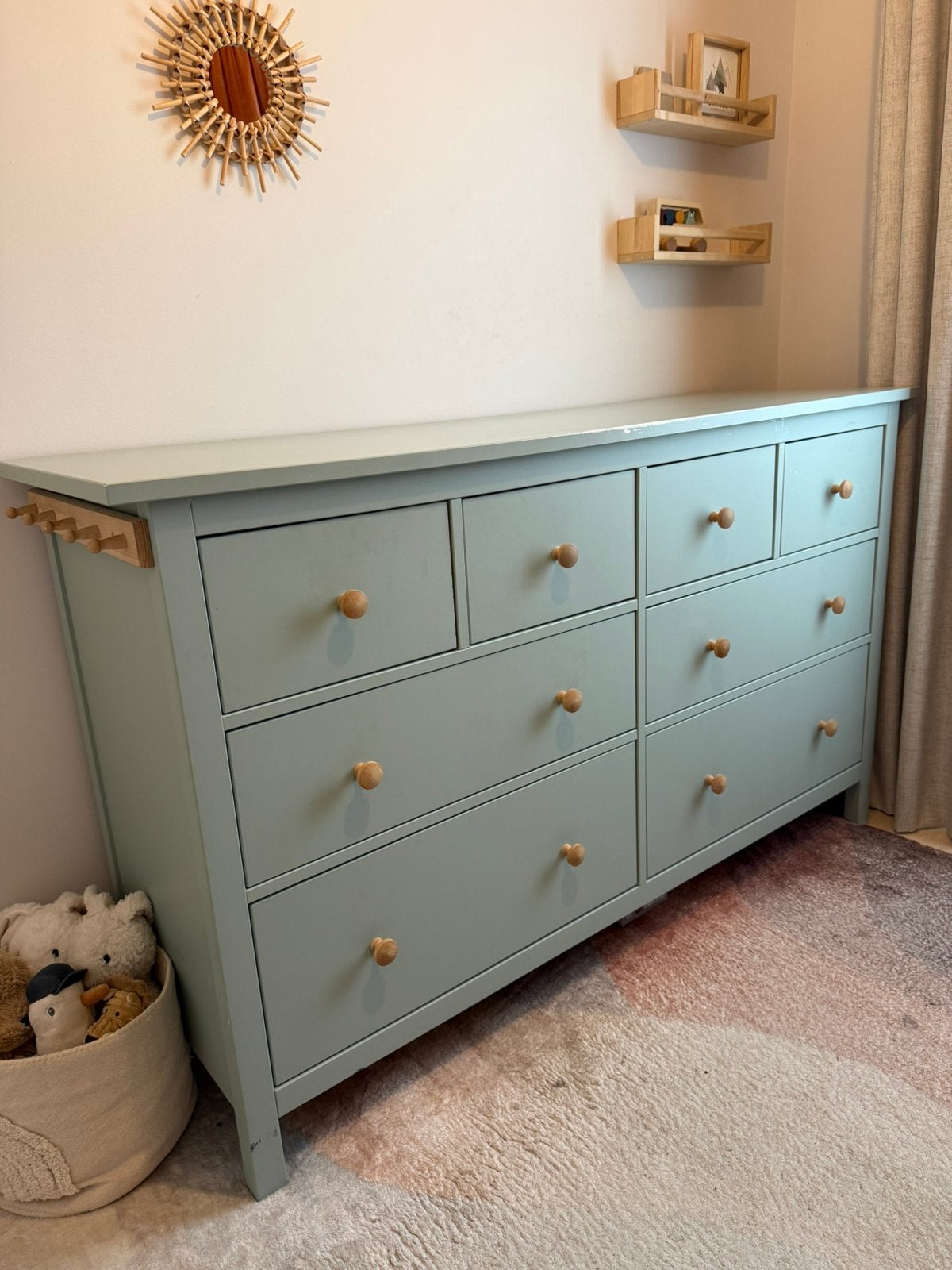 Mooie Hemnes commode/ladekast - ophalen vóór 16 okt!, Ophalen, 150 tot 200 cm, Zo goed als nieuw, Met lade(s)