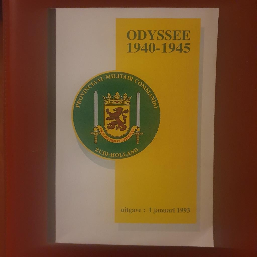 Odyssee 1940 1945, Verzamelen, Militaria | Tweede Wereldoorlog, Ophalen of Verzenden, Landmacht, Nederland, Boek of Tijdschrift