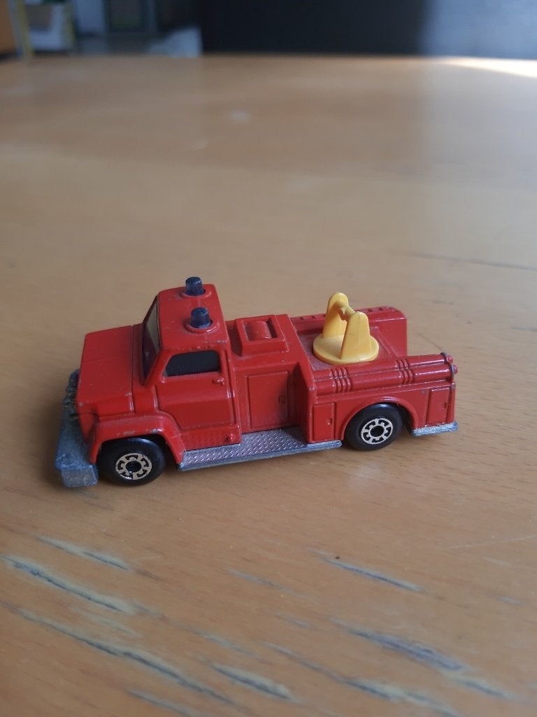 Matchbox nummer 13 Snorkel Fire Engine, Ophalen of Verzenden, Gebruikt, Auto