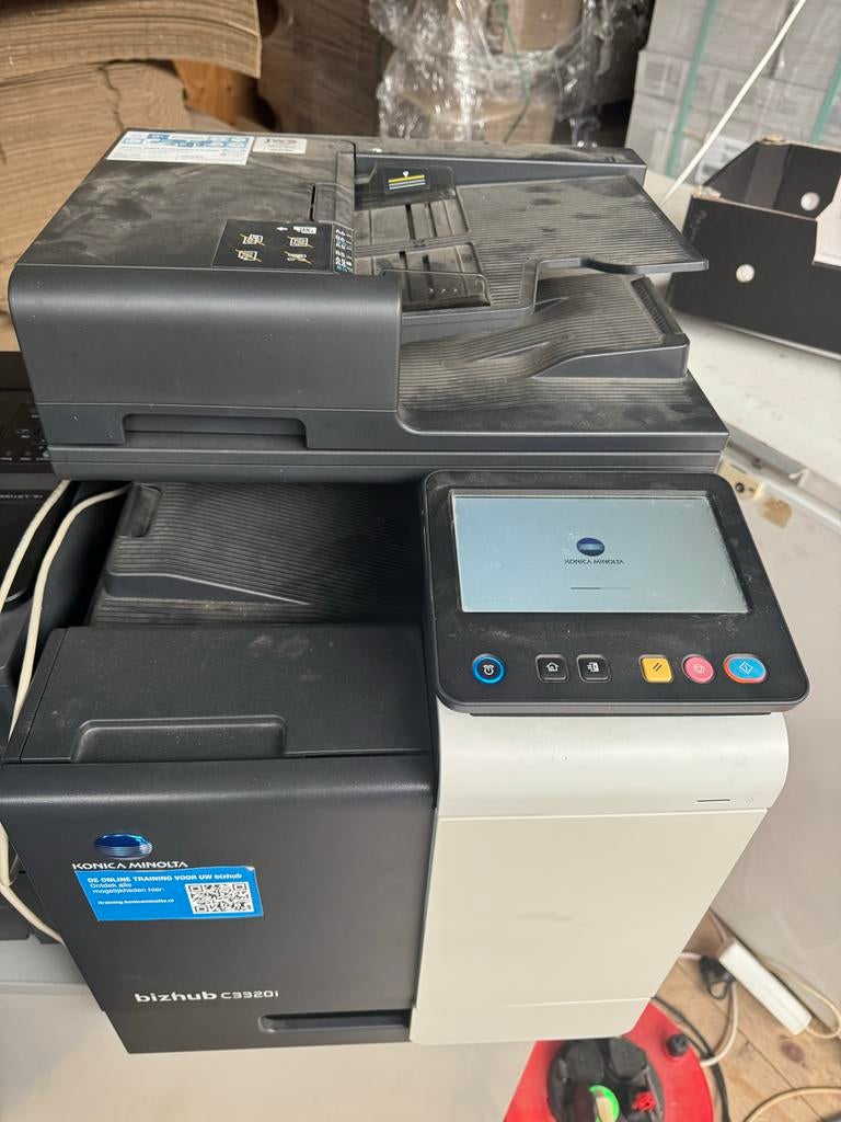 Konica Minolta bizhub C3320i All-in-one Laserprinter, Ophalen, All-in-one, Kleur printen, Zo goed als nieuw