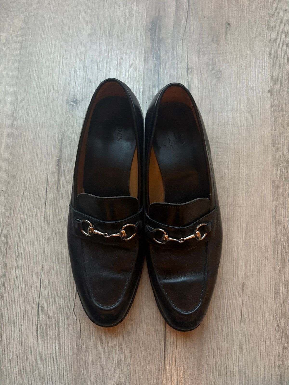 Zwarte Loafers met Gesp - Maat 44, Ophalen of Verzenden, Gedragen, Zwart, Loafers